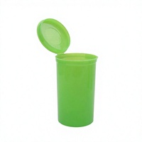 Tubes d'emballage en plastique PP à couvercle pop-top de couleur personnalisée 6 13 19 20 30 60 Dram Fournisseur en gros