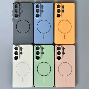 Étui de téléphone magnétique coloré JOYPORODO B418 effet peau pour Samsung <span class=keywords><strong>S21</strong></span> S22 S23 S24 S25 S26 Ultra pour iPhone Samsung Android - Product Image 1