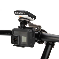 Support Ti 700 pemegang komputer Titanium, dukungan sepeda balap jalan MTB untuk Garmin CATEYE Bryton untuk Wahoo, kamera komputer senter