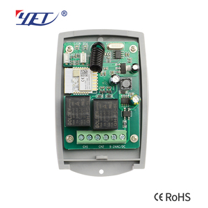 YET402WTR ระบบควบคุมประตูอัตโนมัติสำหรับบ้านอัจฉริยะ ตัวรับสัญญาณ Wifi <span class=keywords><strong>2</strong></span> ช่อง 433mhz รีโมทคอนโทรลประตูหน้าต่างผ่านมือถือ - Product Image 3