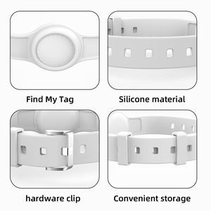 Collar de Silicona Impermeable Ligero y Protector para AirTag, Compatible con iOS y Android, Soporte para Localizador Antipérdida - Product Image 5