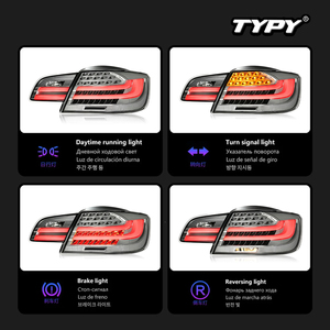 Feux arrière LED TYPY pour BMW Série 3 E93 2005-2013, avec clignotants séquentiels pour le modèle cabriolet. - Product Image 3