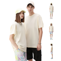 Adelgazamiento y ocultación de grasa 220GSM Camiseta 100% algodón camiseta para personas con una figura con un poco de sobrepeso