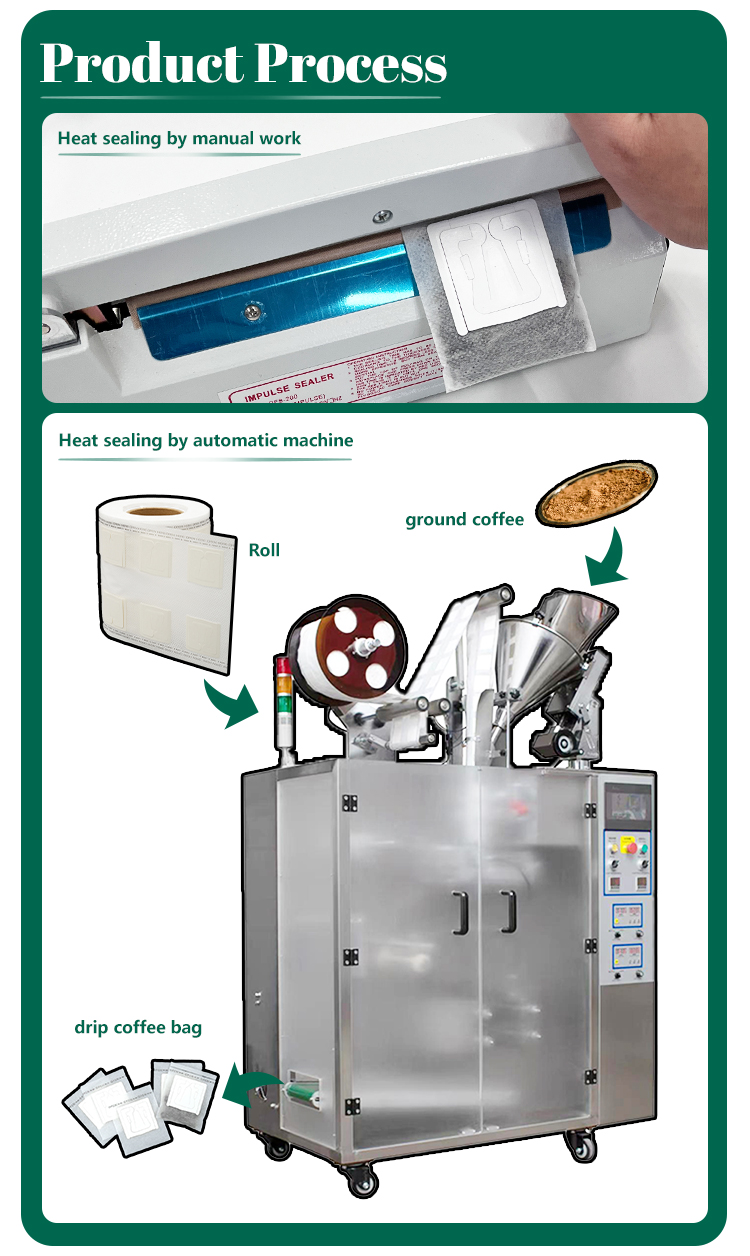 custom drip coffee filter bag with logo