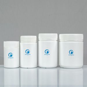 Botellas de plástico para <span class=keywords><strong>medicina</strong></span>, tapón de plástico HDPE de 600ml, de boca ancha, 83mm, embalaje para el cuello, a prueba de manipulaciones - Product Image 2