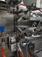 Mini machine d'emballage Doypack pour système semi-automatique alimentaire pour le remplissage de granulés de grains de café épluchés ail pochettes à fermeture éclair