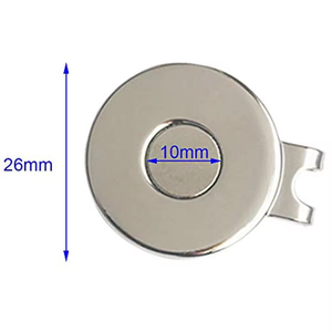 Marqueur de golf populaire de haute qualité marqueur de golf de <span class=keywords><strong>poker</strong></span> personnalisé en gros prêt à expédier accessoires de golf marqueur de balle logo personnalisé en métal - Product Image 6