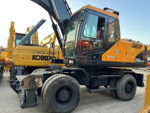 เครื่องขุดล้อฮุนได210W ระบบขุดล้อ21Ton 210w-9จากเกาหลีของแท้เวลาทำงานต่ำฮุนได95% ใหม่ - Product Image 5