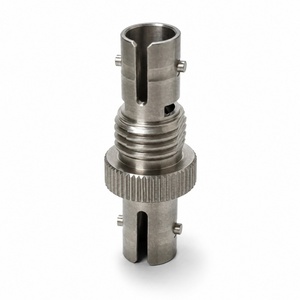 High Strength Stainless Steel Custom <b>Threaded</b> Bayonet <b>Lock</b> Adapter and Coupling Connector for Pressure Vessel Applications - Product Image 5