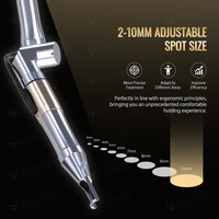 Machine laser Picoseconde Picopeak avec analyseur de peau 3D IA, système Android, Q-Switch Nd:YAG pour l'élimination des tatouages et le peeling au carbone pour cliniques