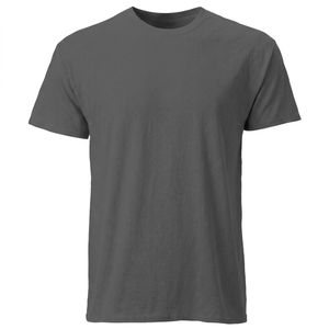 เสื้อยืดคอกลมแขนสั้นผู้ชาย ผ้าฝ้าย 100% 120 กรัม ระบายอากาศได้ดี เป็นมิตรกับสิ่งแวดล้อม ป้องกันรอยยับ ป้องกันการเป็นขุย ป้องกันการหดตัว ทรงปกติ - Product Image 3
