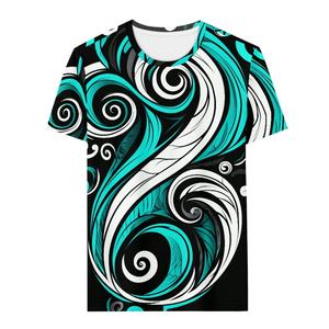 Últimos estilos Camisetas personalizadas exclusivas Manga corta Diseño de <span class=keywords><strong>Mao</strong></span> Li Camisetas de talla grande para hombres Imprimir bajo demanda Camisetas de verano - Product Image 1