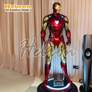 Sculpture Iron Man MK85 de haute qualité, statue en fibre de verre inspirée du film <span class=keywords><strong>Marvel</strong></span> MK85, sculpture en résine. - Product Image 5