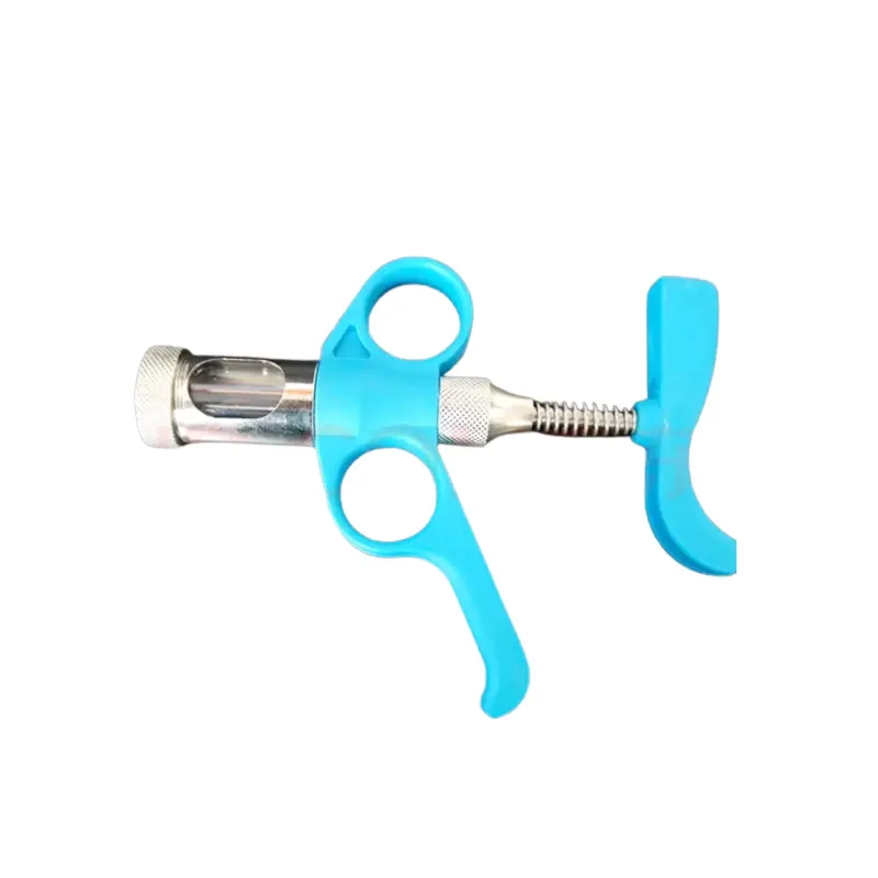 Veterinary Continuing Spying Adjustable Chicken Vaccination Injection Poultry Vaccine Needle Device