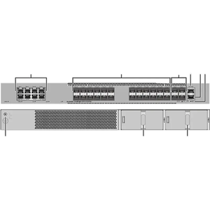 S5731-S32ST4X 98011813 (8 Puertos 10/100/1000BASE-T, 24 Puertos SFP GE, 4 Puertos SFP+ 10GE) para Switch de Red de Acceso - Product Image 1