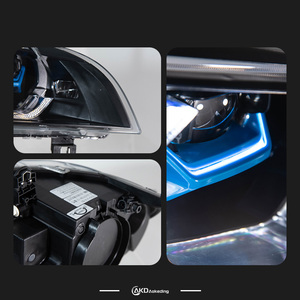 Faros Delanteros para BMW X5 E70 2007-2013, Estilo de Auto, Actualización LED, Lentes de Proyector Láser, Luz Delantera, Doble DRL, Señales de Giro - Product Image 3