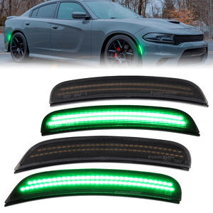 Blanc bleu rose ambre rouge Led feux de position latéraux pour Dodge Charger 15-23 SRT Hellcat R/T Scat Pack Widebody <span class=keywords><strong>Redeye</strong></span> Fender Lamps - Product Image 4