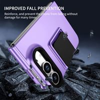 Étui pliable pour iPhone Duo avec béquille invisible intégrée multi-positions, ultra-fin, anti-chute, coque rigide 2026