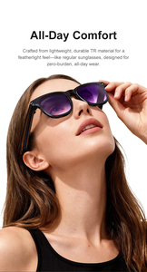 Gafas Inteligentes con IA y Cámara de 5MP, Llamadas Bluetooth, Reproducción de Música, Reconocimiento de Fotografía, Gafas A2 - Product Image 4