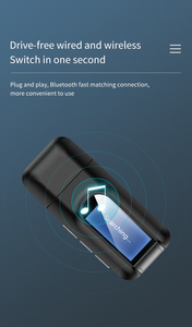 Adaptador Bluetooth <span class=keywords><strong>5.0</strong></span> Universal T11 Compatible con <span class=keywords><strong>Dongle</strong></span> <span class=keywords><strong>USB</strong></span>, Transmisor y Receptor Inalámbrico con Conector de 3.5mm, Alimentado por <span class=keywords><strong>USB</strong></span> - Product Image 6