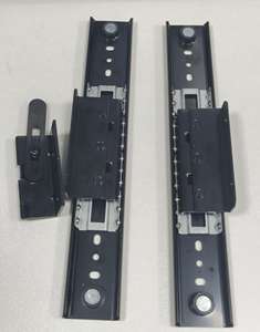 Riel de guía de pista de alta resistencia de 14 pulgadas, ventana de Bahía, escritorio, extensión telescópica, riel deslizante, alféizar de ventana, mesa extraíble, escritorio <span class=keywords><strong>con</strong></span> cerradura - Product Image 6