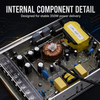 Alimentation industrielle à découpage LRS-350-48 à sortie unique 48V 7.3A 350W 90-132VAC/180-264VAC pour imprimante 3D CE