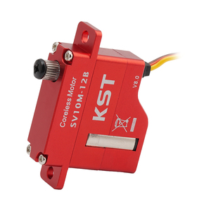 Ventas Calientes KST SV10M-12B DC12V Super Alto Voltaje 9.0Kgf.cm 0.11seg/60. Ala sin núcleo de aleación de aluminio para planeadores RC industriales - Product Image 1
