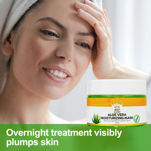 Marque privée Vente en gros organique Gel d'<span class=keywords><strong>aloe</strong></span> <span class=keywords><strong>vera</strong></span> pur Hydratant hydratant pour le visage Crème d'<span class=keywords><strong>aloe</strong></span> naturel Masque facial Gel de sommeil - Product Image 4