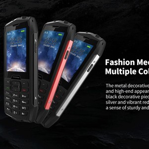 โทรศัพท์มือถือ HAMTOD H3 รุ่นทนทาน หน้าจอ 2.8 นิ้ว รองรับ 4G VoLTE สองซิม มาตรฐาน IP68 ป้องกันการกระแทก เหมาะสำหรับใช้งานกลางแจ้ง - Product Image 1