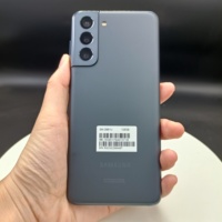 Fnban Vente en gros pas chère Téléphone portable de haute qualité pour Samsung Galaxy S21 5G LTE Débloqué Smartphone AMOLED 120Hz