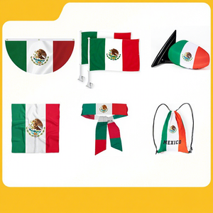 Diadema de Apoyo a México, Serigrafiada, Deportiva, de Poliéster, con Bandera Nacional, Bandera para Coche, Decoración para Eventos, Regalo - Product Image 2