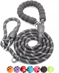 Nueva Correa para Perro Suave y de Moda, de Tela de Nailon con Hebilla Personalizable, Cuerda Resistente y Multifuncional de 4 a 6 Pies - Product Image 1