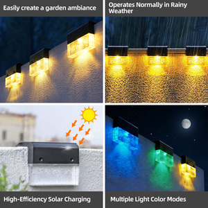 Lampada Solare LED per Sentieri e Scale, Luce da Parete Impermeabile per Esterni, Illuminazione per Giardino, Paesaggio, Gradini, Terrazze e Recinzioni - Product Image 2