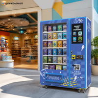 Distributeur automatique de cartes à collectionner SDK avec écran tactile, barre lumineuse LED, pour cartes à échanger, cartes sportives, jouets, conforme ADA, surveillance à distance