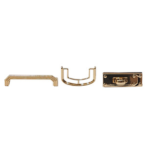 Boucles métalliques Hongjun, poignées en alliage de zinc, accessoires rectangulaires pour sacs à main - Product Image 5