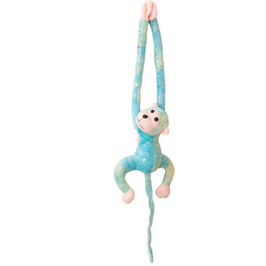 Mainan mewah monyet gibbon cap panas bantal mainan hewan mewah monyet kartun hadiah anak-anak boneka mewah