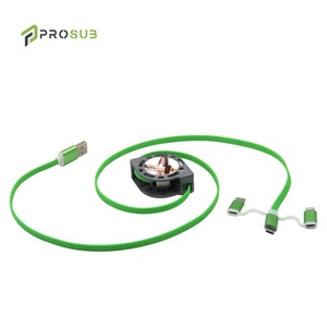 Prosub Double Sublimation Hot Transfer <strong>Printing</strong> 3In1 Charging <strong>USB</strong> Data <strong>Cable</strong> - Product Image 6