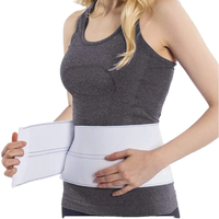 Ceinture de Soutien Lombaire et Abdominal Ajustable en Nylon Respirant Grande Taille à Compression Flexible – Meilleure Vente