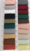 Tissu froissé imitation acétate en polyester de haute qualité, lisse, résistant à l'eau et aux plis, pour blouses et robes d'extérieur