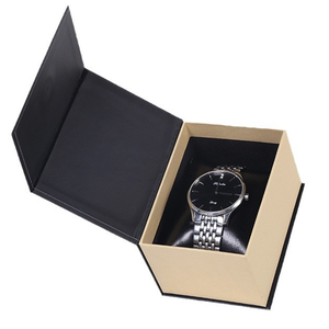 Özelleştirilmiş tasarım rekabetçi ucuz fiyat moda karton kağıt boş izle kutusu hediye kutusu ambalaj yastık ile - Product Image 1