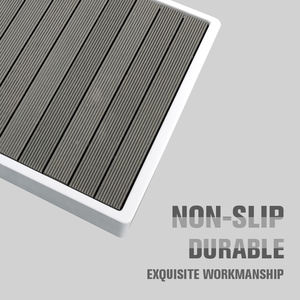 Plataforma de Drenaje de Madera Antideslizante de Diseño Moderno para Bañera de Hidromasaje, Bañera de Inmersión Fría y Bañera de Hielo, con Pedal para Ducha, para Spa, Stock Local en EE. UU. - Product Image 2