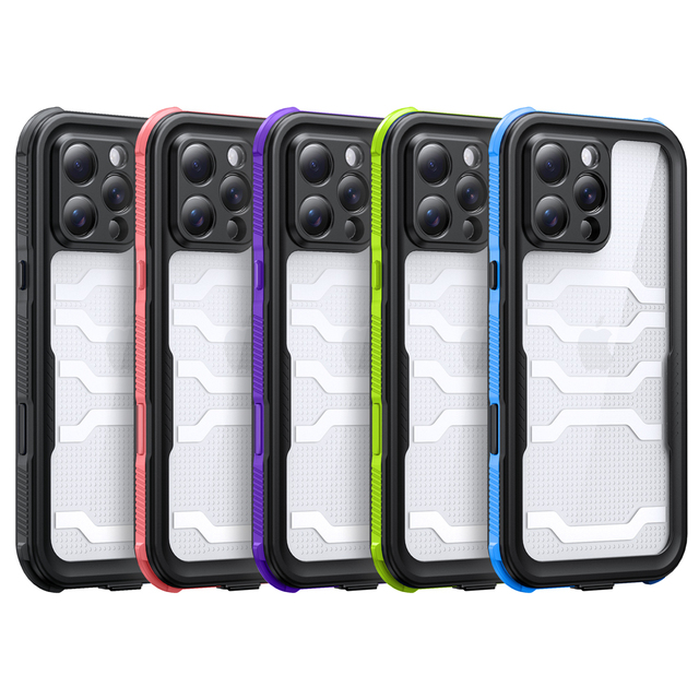 IP68 Mobile Phone Cases Multi-Color Biodegradable Anti-drop Anti-yellow Phone Cases in Bulk