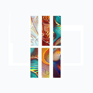 Ensemble d'autocollants sensoriels apaisants Xuri Anxiété Relax Bandes de fidget texturées pour Focus Relaxation Outils de gestion des émotions - Product Image 4