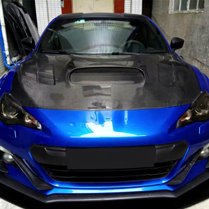 Cofano in Vera Fibra di Carbonio Stile WRC con Prese d'Aria per Toyota 86 FT86 Scion FRS Subaru BRZ 2012-2019, Copertura Anteriore del Motore - Product Image 3