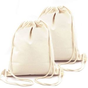 Sac à cordon en coton personnalisé de haute qualité avec motif lettres, sac anti-poussière de qualité supérieure - Product Image 2