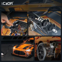 Cada C64008 Nuevo MOC High-Tech City, Coche Deportivo a Escala 1:8, Supercoche de Carreras, Bloques de Construcción, Juguetes DIY para Adultos, 5466 Piezas, Sets de Bloques de Construcción