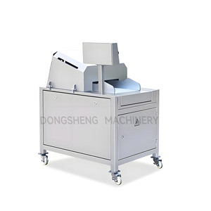 Mesin Pemotong Daging Blok CNC Komersial Kontrol CNC Presisi Tinggi Ukuran Potongan Otomatis Dapat Disesuaikan Baja Tahan Karat 304 untuk Daging Babi Sapi - Product Image 2