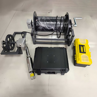 Caméra d'inspection de puits profond grand angle, vision nocturne couleur, CCD, étanche IP68, caméra de forage HD avec LED super lumineuses