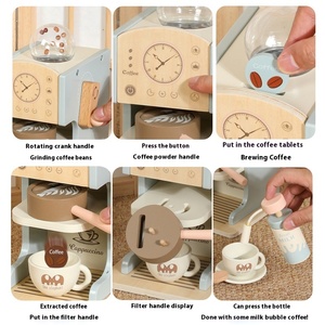 Juego <span class=keywords><strong>de</strong></span> <span class=keywords><strong>cafetera</strong></span> <span class=keywords><strong>de</strong></span> madera <span class=keywords><strong>para</strong></span> niños al por mayor <span class=keywords><strong>para</strong></span> el desarrollo <span class=keywords><strong>de</strong></span> habilidades juguetes <span class=keywords><strong>de</strong></span> cocina <span class=keywords><strong>para</strong></span> <span class=keywords><strong>niñas</strong></span> y niños - Product Image 4
