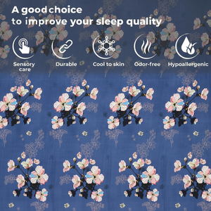 Stylish Quality Cotton 3 PCS Bedsheet Set Solid Floral Print Classic Style <b>Comfortable</b> and Great for Gifting - Product Image 1